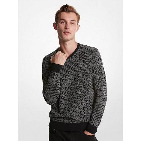 Micro Signature Mk Crew Black  MICHAEL KORS