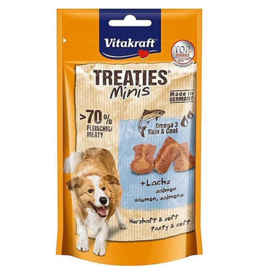 VITAKRAFT Perro Snack Treaties Minis Salmon 48 Gr