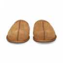 Zapatilla de Casa ante Cuero  UGG