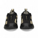 Deportivo Logo EA7 Oro+negro