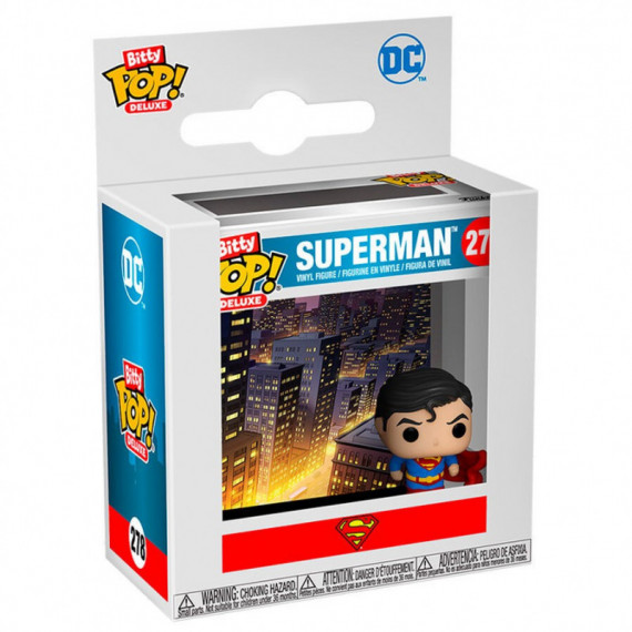 FUNKO Bitty Pop Deluxe Superman Dc Comics