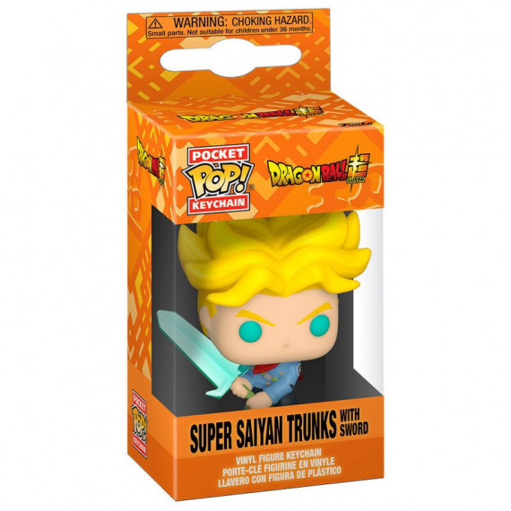 Llavero FUNKO Pop Super Saiyan Trunks Dragon Ball