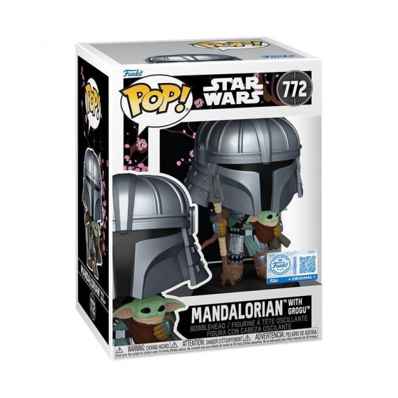 FUNKO Pop Mandaloriano con Grogu Exclusivo 772