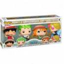 Pack 4 FUNKO Pop One Piece Exclusivo