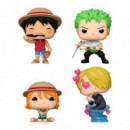 Pack 4 FUNKO Pop One Piece Exclusivo