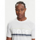 Tee Iconic Zone 10274735 01 White  BOSS