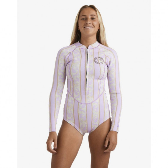 BILLABONG - Salty Dayz Natural Light Long´arm Front Zip 1MM. - Wetsuits