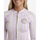 BILLABONG - Salty Dayz Natural Light Long´arm Front Zip 1MM. - Wetsuits