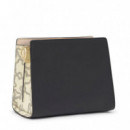 Bolso Shopper Pequeño Marfil Kaos Icon  TOUS