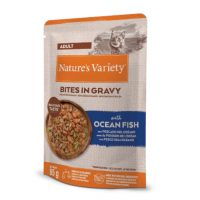Natures Variety Gato Adulto Bocaditos Pescado Pouch 85 Gr  NATURE'S VARIETY