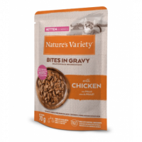 Natures Variety Gato Kitten Bocaditos Pollo Pouch 70 Gr  NATURE'S VARIETY