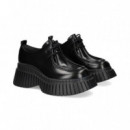 Wallavy Plataforma Florentic Negro  CAMPER