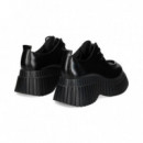 Wallavy Plataforma Florentic Negro  CAMPER