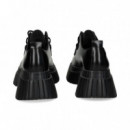 Wallavy Plataforma Florentic Negro  CAMPER