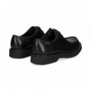 Blucher Wallavy Piel Negro  CAMPER
