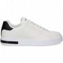 Talon Negro Deportivo Logo Blanco  ARMANI EXCHANGE