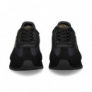 Deportivo Ante+nylon Oro+negro  EA7