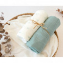 Set 2 Muselinas Bamboo KIOKIDS