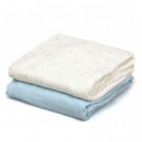 Set 2 Muselinas Bamboo KIOKIDS