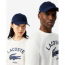 Gorra de Sarga de Algodón de LACOSTE