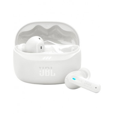 JBL Auricular BLUETOOTH Tune Beam 2 Blanco 48H Cancelacion de Ruido