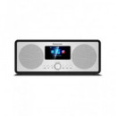 PANASONIC Radio Digital Fm Internet Wifi RF-D40 BLUETOOTH Dab+ 6W Negra