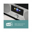 PANASONIC Radio Digital Fm Internet Wifi RF-D40 BLUETOOTH Dab+ 6W Negra
