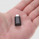 Adaptador Micro Usb-a 2.0 Hembra a Tipo Usb-c 3.1 Macho  EWENT