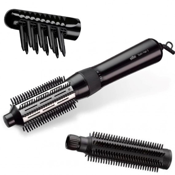 BRAUN Satin Hair 3 AS330E Moldeador con 3 Accesorios