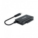 TOOQ  Adaptador Disco Duro 2.5" a 3.5" Sata  USB 3.0/M TQHDA-01A