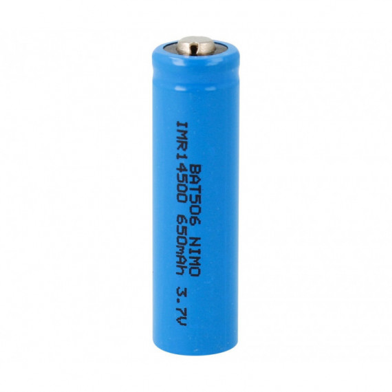 Batería Recargable Litio-polímero 3,7V / 650MAH IMR14500 BAT506  NIMO