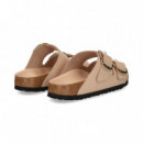 Pala 2 Hebillas Charol Beige  BIRKENSTOCK