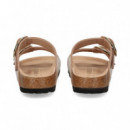 Pala 2 Hebillas Charol Beige  BIRKENSTOCK