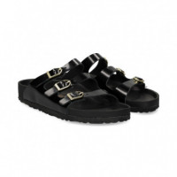 Pala 3 Hebillas Charol Negro  BIRKENSTOCK