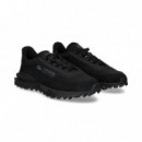 Deportivo Ante+nylon Negro  LACOSTE