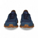 Deportivo Argollas Ante+nylon Azul  LACOSTE