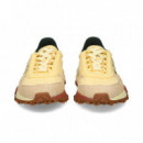 Deportivo Argollas Ante+nylon Amarillo  LACOSTE