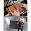 New Science Funda para Pasaporte ,tarjetas Rfid Multifuncional MU-01 Marron  LALO