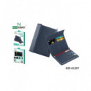 New Science Funda para Pasaporte ,tarjetas Rfid Multifuncional MU-01 Azul 45297  LALO