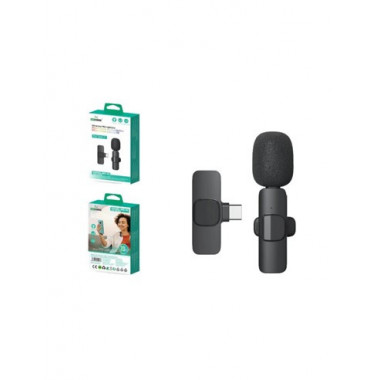 NEW SCIENCE Microfono Inalambrico de Solapa Con Adaptador Tipo C WS-01
