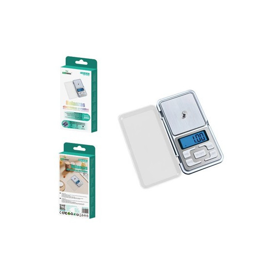NEW SCIENCE Pesa Digital de Bolsillo Gramera MH-200-1 0.01g 200g