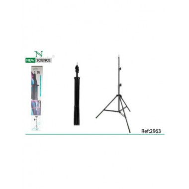 NEW SCIENCE Tripode Con Soporte Para Movil/Camara Foto T03 2.1Mtr