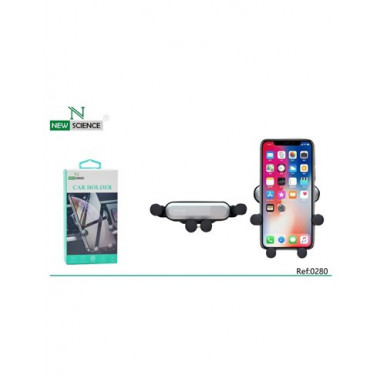NEW SCIENCE 0280 Soporte Movil de Coche Rejilla Rotativo 360º