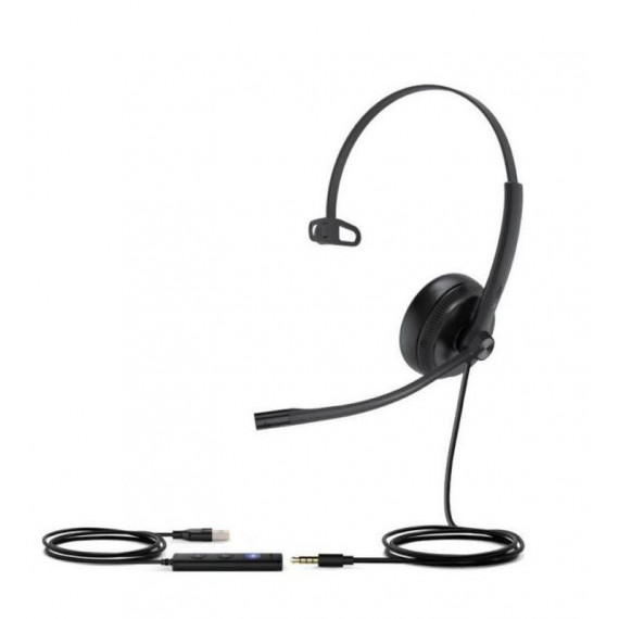 YEALINK Auricular Monoaural UH34 Mono Temas Monoauricular Usb-a/ Jack