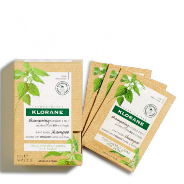 Ortiga Bio
champú Mascarilla en Polvo  KLORANE