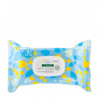 Lingettes Nettoyantes Douces 
toallitas Corporales Suaves  KLORANE