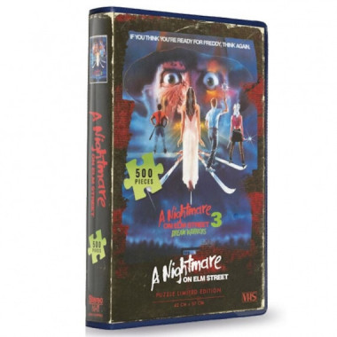 Puzzle Pesadilla Elm Street 500 Piezas Vhs Edición Limitada  SD TOYS MERCHANDISING