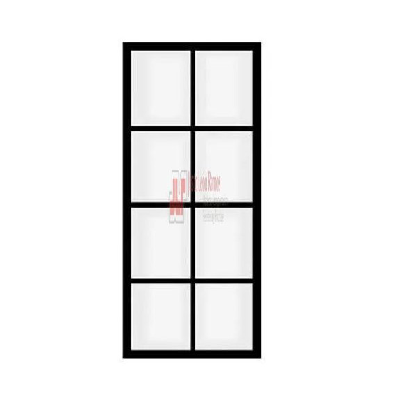 Puerta Corredera 204x73x28mm 6 Cristales Becu