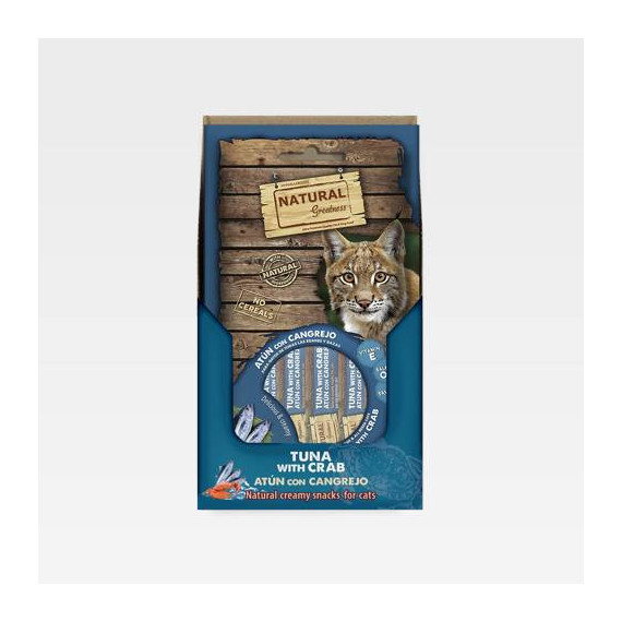 NAT GREAT CREMA ATUN/CANGREJO PELO PIEL NGCS004