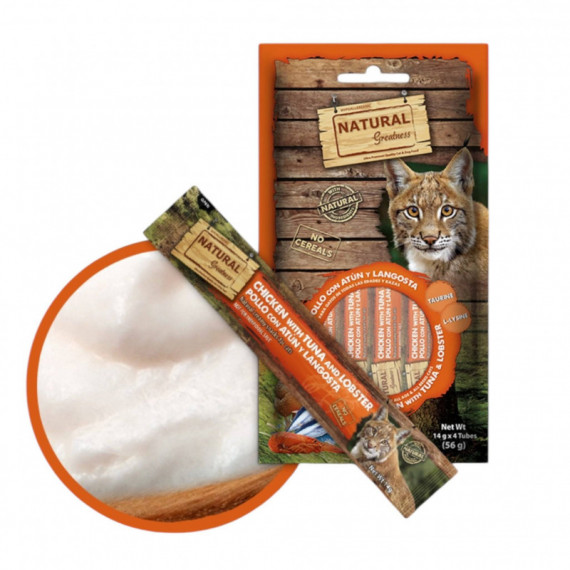 NAT GREAT CREMA POLLO/ATUN/LANGOS INMUNE NGCS003